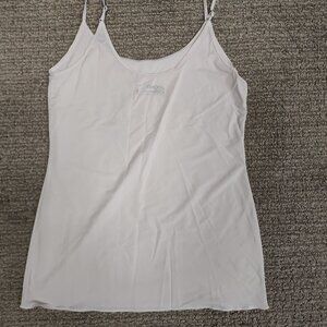 Jockey Women's Ultralight Smoothing Cami White - Size Medium - Adjustable Straps